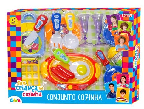 Conjunto Cozinha Tem Criança na Cozinha