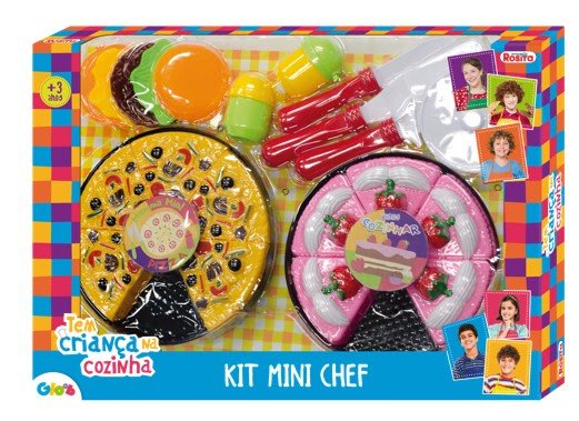 Kit Mini Chef Tem Criança na Cozinha
