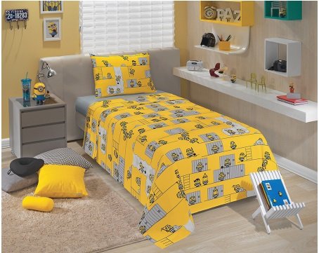 Jogo de cama Minions