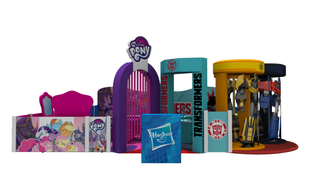 Américas Shopping promove brincadeiras com Transformers, My Little Pony e Mr. Potato Head