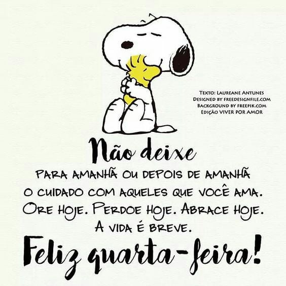 Não deixe para amanhã