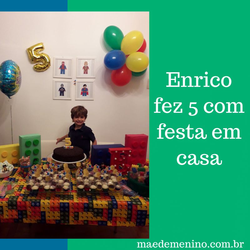 Festa infantil em casa