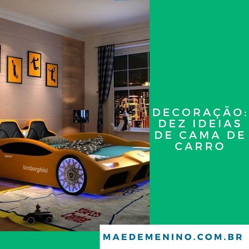 Decoração: dez ideias de cama de carro