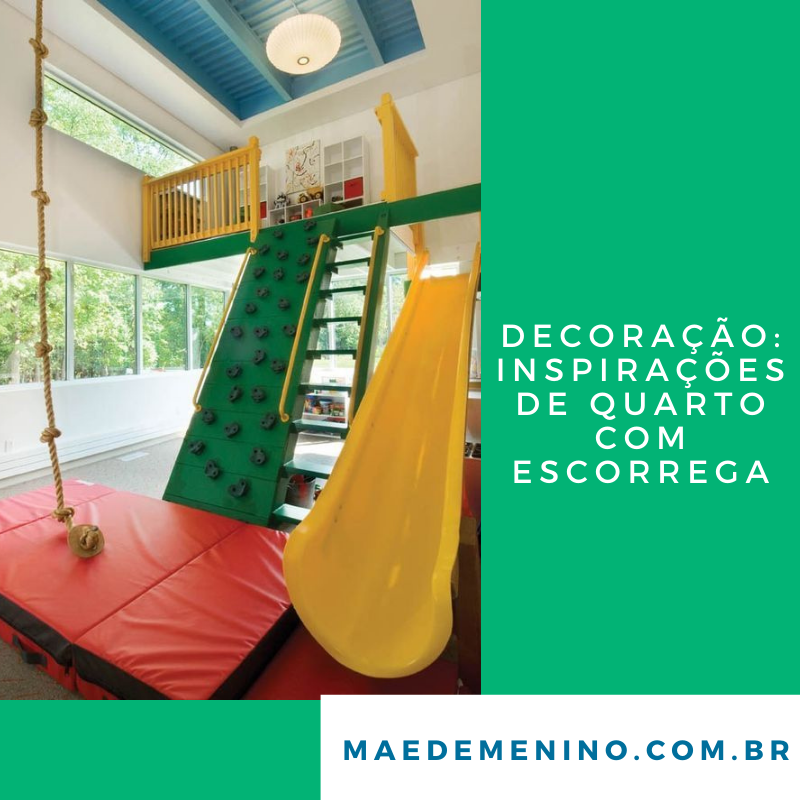 quarto com escorrega