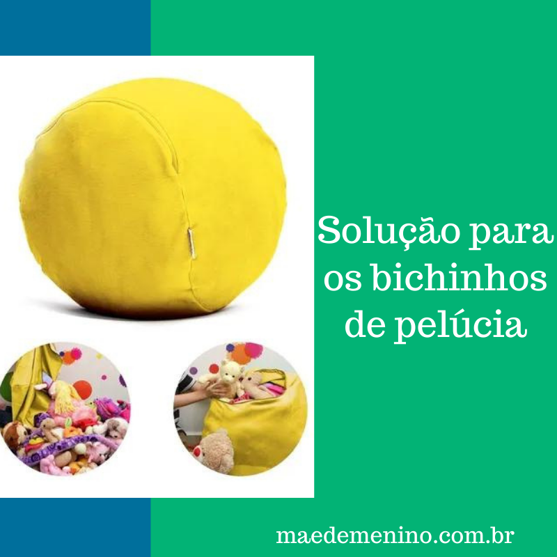 Solução para os bichinhos de pelúcia