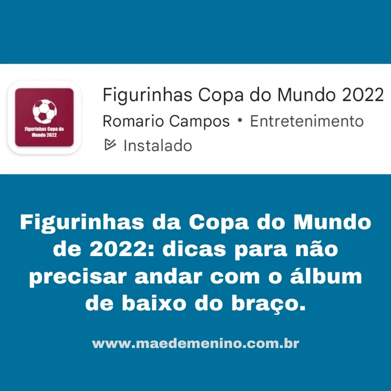 figurinhas da Copa do Mundo de 2022