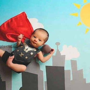 Sexta inspiradora: fotos de bebês heróis